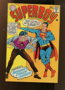 SUPERBOY # 144 (7.0) SUPERBOY'S STOLEN IDENTITY! 1968