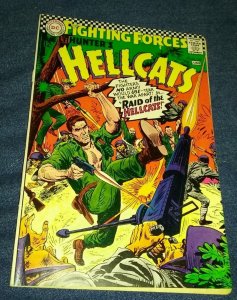 Our Fighting Forces Featuring Hellcats #107  1967 VG DC comic