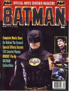 Batman: Official Movie Magazine #1 (Newsstand) GD ; Topps | low grade comic