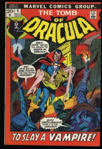 Tomb Of Dracula #5 To Slay A Vampire!