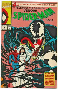 SPIDER-MAN SAGA#4 VF/NM 1992 'VENOM' MARVEL COMICS