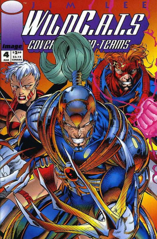 WildC.A.T.s #4 VF/NM; Image | save on shipping - details inside