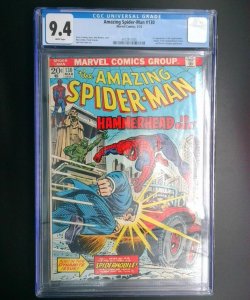 Amazing Spider-Man #130, CGC 9.4, 1st Spider Mobile Marvel, 1974