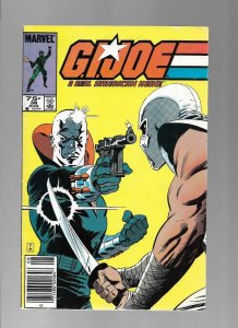 GI JOE: A REAL AMERICAN HERO #38 - NEWSTAND EDITION! - (4.5) 1985