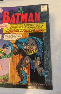 Batman #175 (1965)the decline and fall of Batman needs cleaning