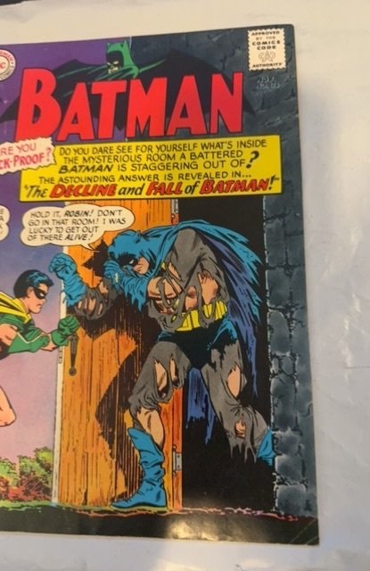 Batman #175 (1965)the decline and fall of Batman needs cleaning