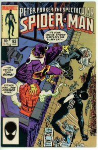 Spectacular Spider-Man #93 (1976) - 8.0 VF *Black Cat/Symbiote*