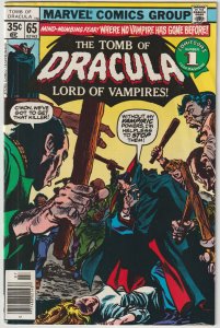 Tomb of Dracula #65 (Jul 1978, Marvel), FN condition (6.0)