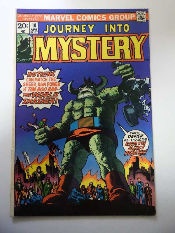 Journey Into Mystery #10 (1974) FN Condition