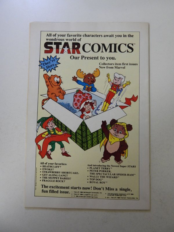 Web of Spider-Man #1 (1985) VG+ condition