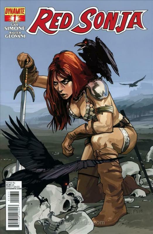 Red Sonja (Dynamite, Vol. 2) #1B VF/NM; Dynamite | save on shipping - details in