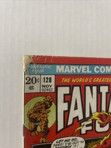 Fantastic Four #128 With Insert 