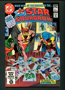 All Star Squadron #1  / 8.0 VFN  /  Roy Thomas, Rich Buckler / Sept 1981
