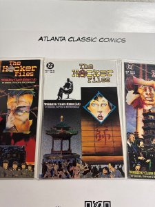 3  The Hacker Files  DC Comic Books # 7 # 8 # 9 Batman Superman Flash 7 CT3
