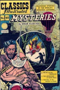 Classics Illustrated (Gilberton) #40 (3rd) GD ; Gilberton | low grade comic Edga