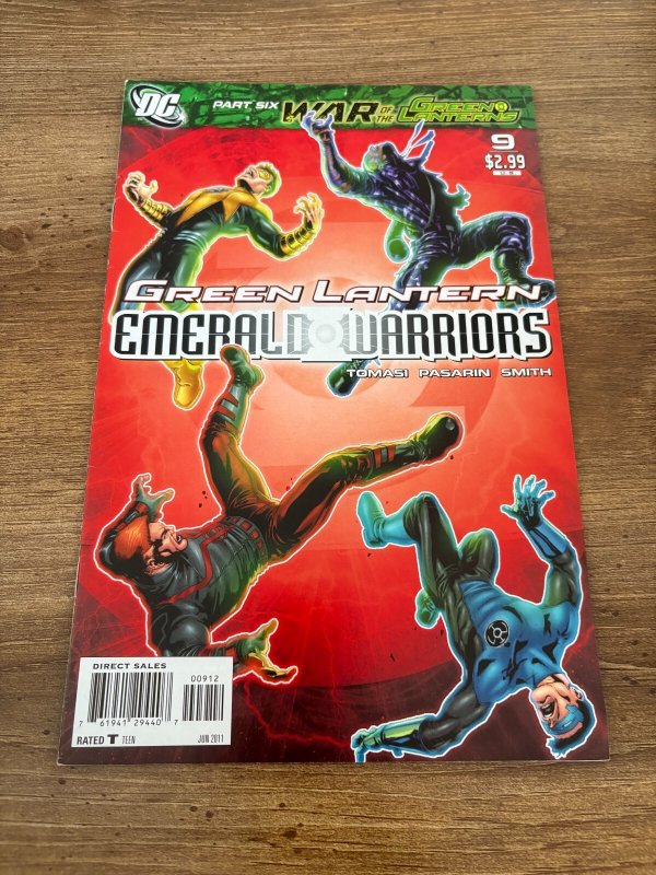 Green Lantern Emerald Warriors # 9 NM 2nd Print DC Comic Book 12 J369