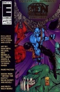 Zen Intergalactic Ninja Sourcebook, The Official #1 Entity Comics 1993 (VFNM)