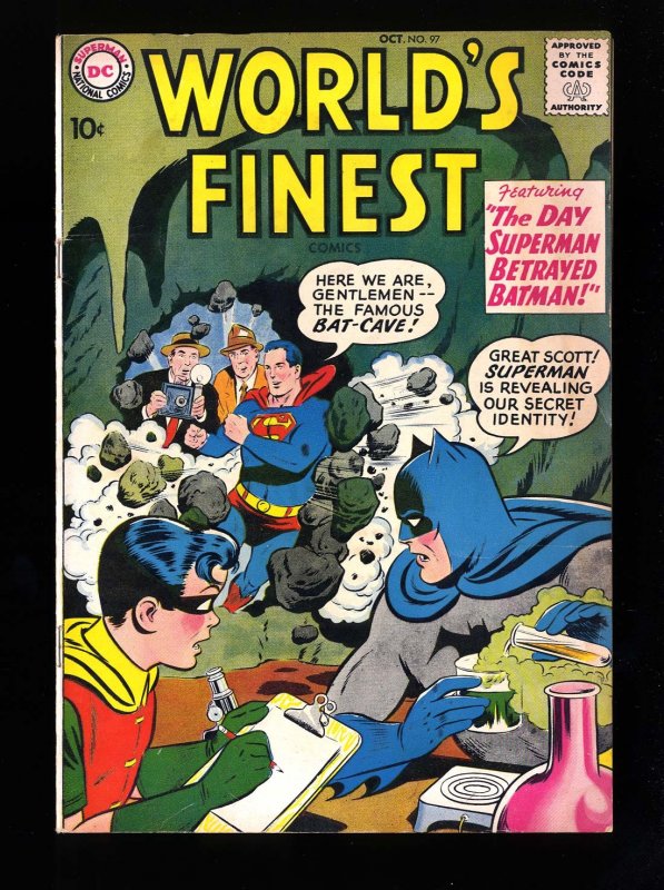 World's Finest Comics #97 FN+ 6.5