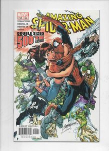 Amazing SPIDER-MAN #500, NM, Campbell, 1963 2003, Double sized, Villians