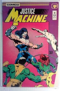 1987 Justice Machine #12 Comico Comics FN 1st Print Comic Book