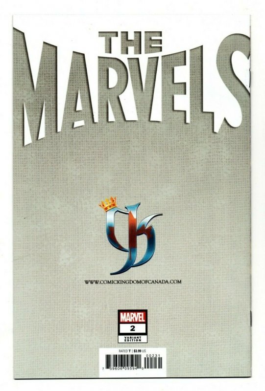 THE MARVELS #02 (2021) ALAN QUAH | TRADE DRESS | LIMITED 3000