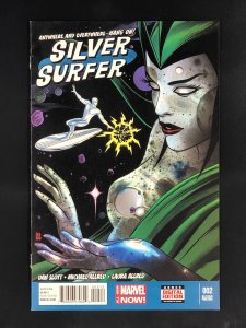 Silver Surfer #2 (2014) Second Printing - 1st Full Appearance of the Never Queen