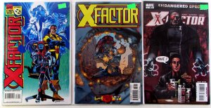 X-Factor Lot of 3 #114, 130, 3rd 21 (1995) Marvel Comics 1st Print Comic Books