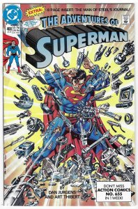 Adventures of Superman #468 Direct Edition (1990)