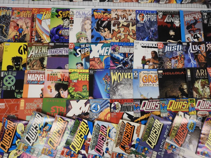 Huge Lot 200+ Comics W/ Silver Surfer, Shield, Thor, +More AVG VF-