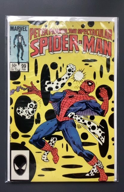 The Spectacular Spider-Man #99 Direct Edition (1985) 1st Cover The Spot