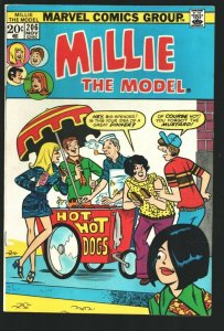 Millie The Model #206 1973-Marvel-Stan Lee-Next to last issue-Pin-ups-fashion...