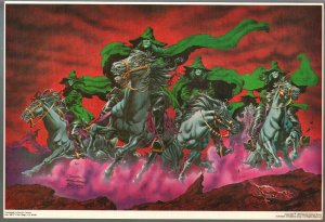 Warriors Of The Shadow Realm Portfolio 1979-Buscema-Tolien tradition-color pr...