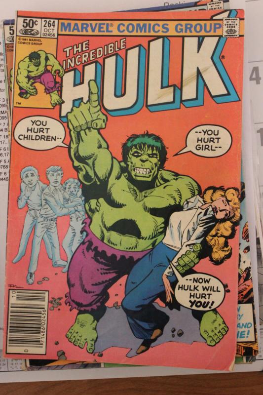 Incredible Hulk 264  VG