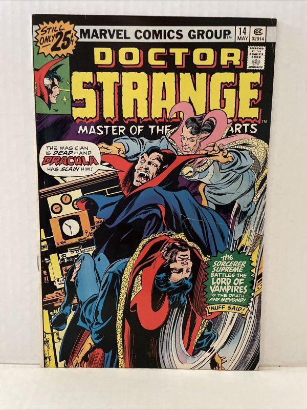 Doctor Strange Master Of The Mystic Arts #14 Battle With Dracula