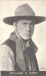 William S, Hart  Variant Reproduction Arcade Card-Publisher unknown-FN