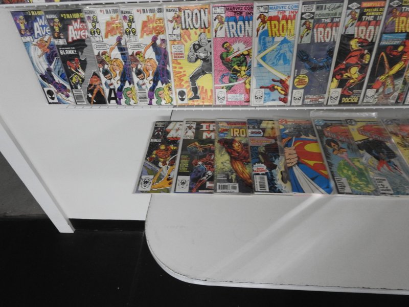 Huge Lot 140+ Comics W/ ROM, Avengers, Iron Man+ Avg VF- Condition!!