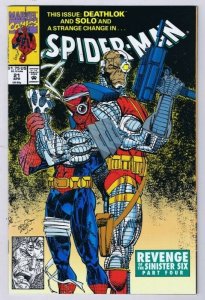 Spider-Man #21 ORIGINAL Vintage 1992 Marvel Comics Sinister Six
