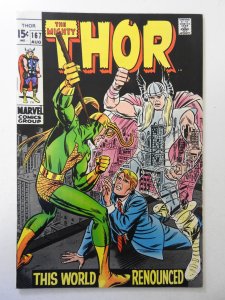 Thor #167 (1969) VF- Condition!