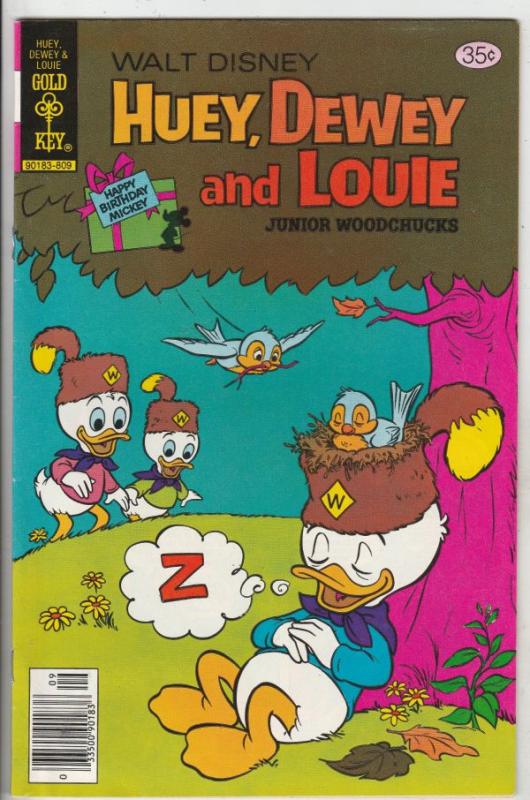 Huey Dewey and Louie Junior Woodchuks #52 (Sep-78) NM- High-Grade Huey Dewey ...