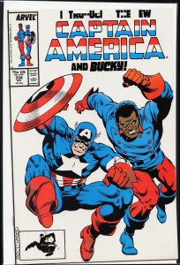 Captain America #334 (1987) Captain America [Key Issue]