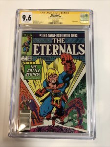 Eternals (1985) # 1 (CGC SS 9.6) Canadian Price Variant CPV | Signed W Simonson