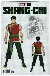 Shang-Chi # 1 Cheung Design 1:10 Variant Cover NM Marvel  