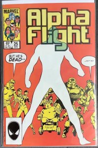 Alpha Flight #25 (1985, Marvel) NM