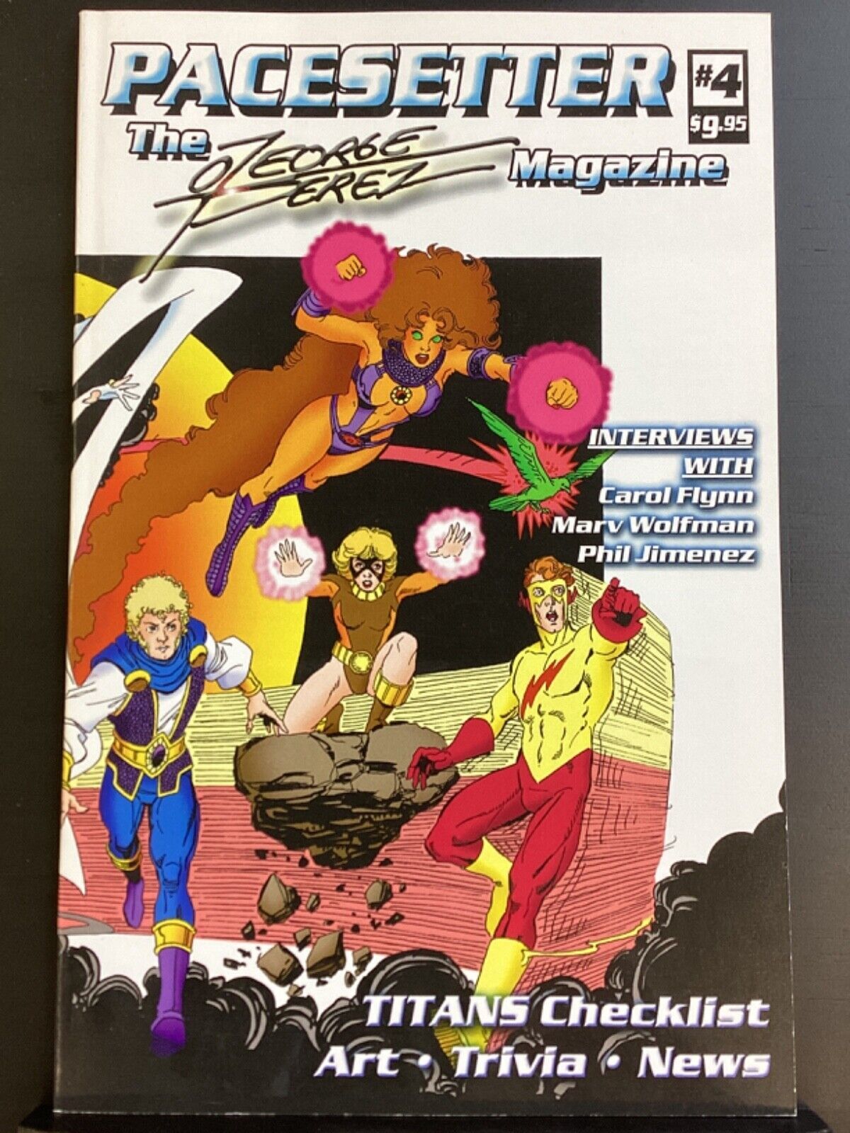 Pacesetter: The George Perez Magazine #4 - Tony Lorenz Prod - Summer 2004