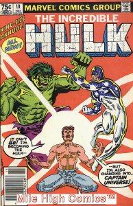 HULK ANNUAL (1968 Series) #10 NEWSSTAND Fine Comics Book