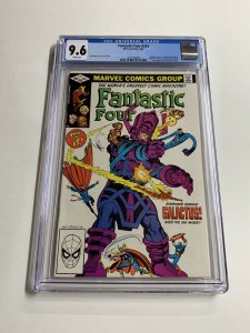 Fantastic Four 243 Cgc 9.6 White Pages Galactus Marvel