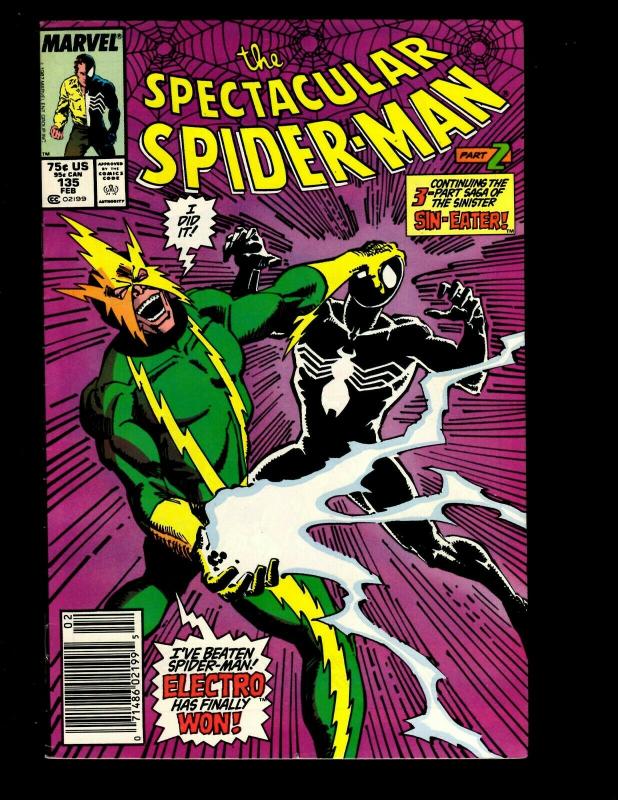 9 Marvel Comics Amazing Spider-Man #357 371 381 Spectacular 135 208(2) +MORE J22