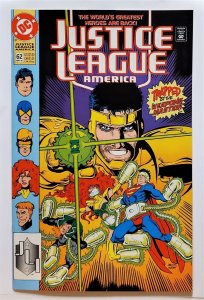 Justice League America #62 (May 1992, DC) NM  