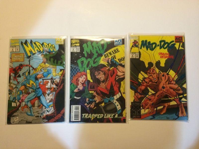 Maddog 1-6 Complete Near Mint Lot Set Run