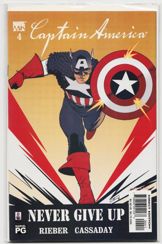 Captain America #4 (2002) Captain America